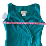 Jenny Packham Bridesmaid Jade Wrap Maxi Dress Size 4 Green Photo 4