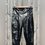 Spanx  Faux Patent Leather Leggings in the color Classic Black Photo 4