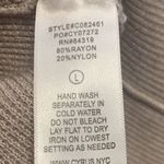 Cyrus Ribbed Hooded Cropped Knit Like Large Sweatshirt. 2616 Photo 3