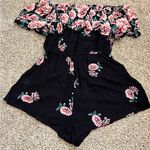 Blush Off the shoulder floral romper Photo 0