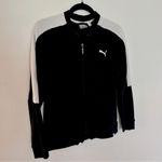 Puma Full Zip Up In Black And White Vintage Y2K Photo 1