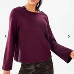 Fabletics Isabel Wide Sleeve Hi-Slit Pullover. Size Large. NWT Photo 0