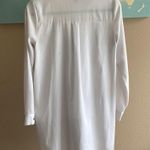 Forever 21 White shirt dress size small black buttons, tuxedo vibes Photo 3