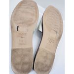 ALDO  Qelajar Slide Sandals Women's Size 6 Off White With Gold Buckle Classic Min Photo 5