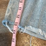 Mother Womens Layered Ruffle Mini Raw Edge Skirt‎ Blue Denim Light Wash Size 27 Photo 12