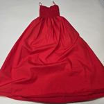 Faithfull the Brand Madella Midi Dress in Cherry Tomato Photo 13