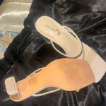 Sparkle Prom Heels Tan Size 7.5 Photo 1