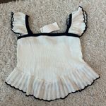 ZARA Brand new w tags ruffle top Photo 0