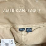 American Eagle NWT Pleated Twill Skort Khaki Button Front Low Rise Size 4 Preppy Photo 7