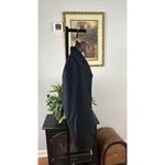 Le Suit  Women's Blazer Jacket Black Striped Size 10 Suit Separate Long Sleeve Photo 2