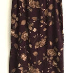 Laura Scott  rose floral midi skirt LP Photo 0