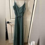 Birdy Grey  Cindy Wrap Maxi Dress in Sea Glass Size Large Photo 5