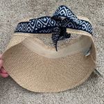 NEW Sea & Grass Visor With Ribbon Blue Photo 2