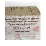 Rae Dunn 6 Pair Womens Cushioned Quarter Socks Pink Heart Wine Theme Size 9-11 Photo 2