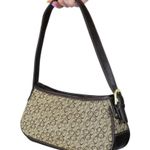 Vintage Y2K Brown Canvas Shoulder Bag Photo 1