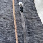 ASICS Zip Up Athletic Jacket Womens Small Grey Heathered Running Lightweight Photo 14