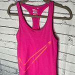 Nike  Ellipse Swoosh Pink & Orange Athletic Tank XS Performance Athleisure Top Photo 6