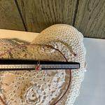 Handmade Pink Sparkle Pendant White Fresh Water Pearl Choker Set / Vintage Ring Photo 10