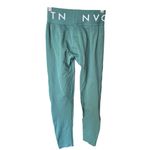 NVGTN - Seamless Leggings Teal Green High Waisted Compression Fit Sz M Photo 3