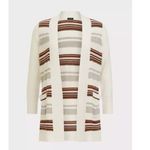 Torrid Ivory Colorful Stripes Shawl Knit Open Front Cardigan Sweater Size 2X Photo 3