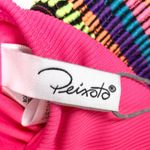 Peixoto Womens One Shoulder 2 Piece Bikini Swim Suit Pink Ribbed Fabric Trim XL Photo 6