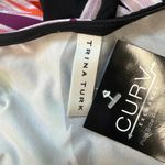 Trina Turk  Black Tropical Swimsuit Cover Up - Size 16 Photo 5