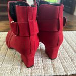 Jaclyn Smith Women's Dulce Fashion Bootie - Red Size 10 Photo 4