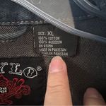 Stylo Jean Denim Jacket Womens Sz XL Blue Denim Las Vegas Rhinestone Embellished Photo 3