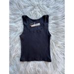 SKIMS Cotton Rib Tank Soot Size Large Photo 1
