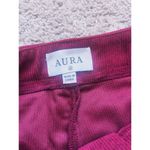 Red Dress Boutique NWT  Courderoy Pants High Waisted Wide Leg Maroon Size Medium Photo 7