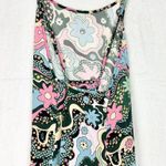 Celia B Retro Floral Maxi Dress Size XS Spaghetti Strap Vibrant Colorful Pink Photo 5