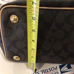 Coach Black Jacquard Signature C Red Racing Stripe Bucket Shoulder Bag Photo 8