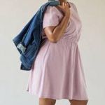 Duluth Trading Womens Plus Size XXL Flexcellence Dress Crew Neck Short Lavender Photo 2