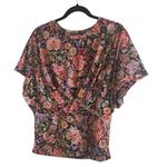 Cynthia Steffe  women’s Floral Short Sleeve Top size medium Photo 0
