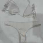 White Fox Boutique  Ribbed Bikini Set  Photo 0