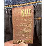Kut From The Kloth  Jeans Women's size 16 dark wash Mid Rise Skinny ankle, Blue Photo 4