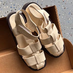 Pilcro Anthropologie  Platform Fisherman Sandals Photo 0