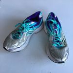 Saucony  Ride 8‎ Size 9M Women's Running Shoes Sneakers Silver Purple S102… Photo 2