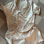 Wedding Star Silk White Pajamas Photo 0