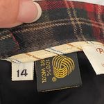 Susan Bristol Vintage 70s Plaid Skirt Wool Bristol Tartan Country Straight 14 Photo 5
