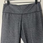 Athleta  gray patterned crop cropped athletic leggings women's M Photo 2