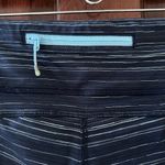 Lululemon RARE Run the World 7/8 Tight Leggings Cyber Stripe Naval Blue Size 8 Photo 8