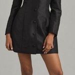 Anthropologie Hutch Long Sleeve Off The Shoulder Black Mini Dress Photo 0