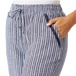 Briggs New York Briggs Woman’s New York Linen Blend Pull on Pants with Pockets size XL Photo 2