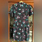 Rebecca Taylor Short Sleeve Bellflower Print Cold
Shoulder Dress Photo 5