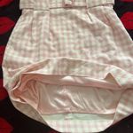 Emoda Japan kawaii gyaru pink white gingham mini skirt XS 24 Photo 3