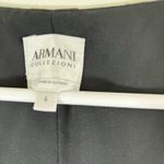 Armani Collezioni  Silk Knee Length Italy Dress Sz 4 Tiered Ruffles Asymmetrical Photo 2