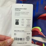 Athleta Conscious Crop Floral Printed Sports Bra Size Small Photo 3