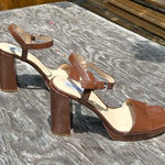 Steve Madden Emberly Platform Sandal by brown size 11 Photo 0