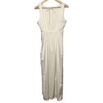 Abercrombie & Fitch  White Sleeveless Formal Wedding Backless Maxi Dress Size S Photo 1